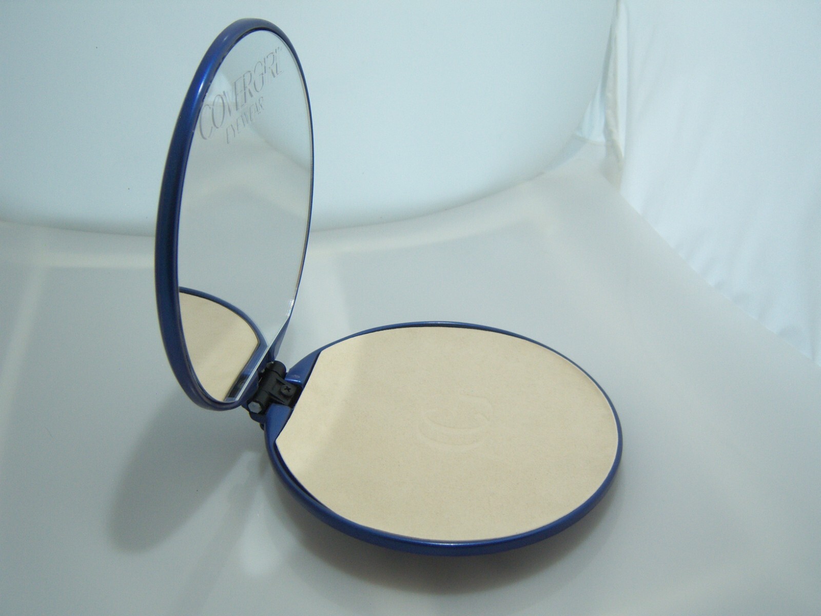 80’s COVER GIRL EYEWEAR COUNTER DISPLAY LARGE COMPACT Mirror Powder Department