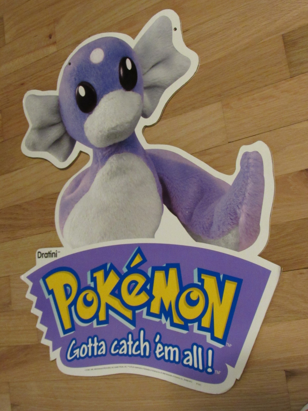 KFC Pokemon 90s Collectible Store Display Ceiling Hangers Advertisement bean bag