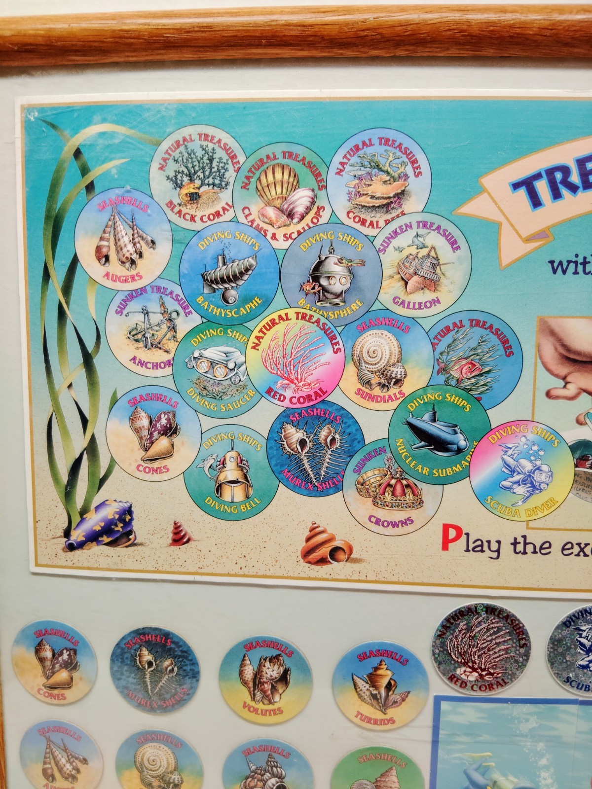 Vintage 94 LONG JOHN SILVERS Store Display Treasure Caps Restaurant Advertising