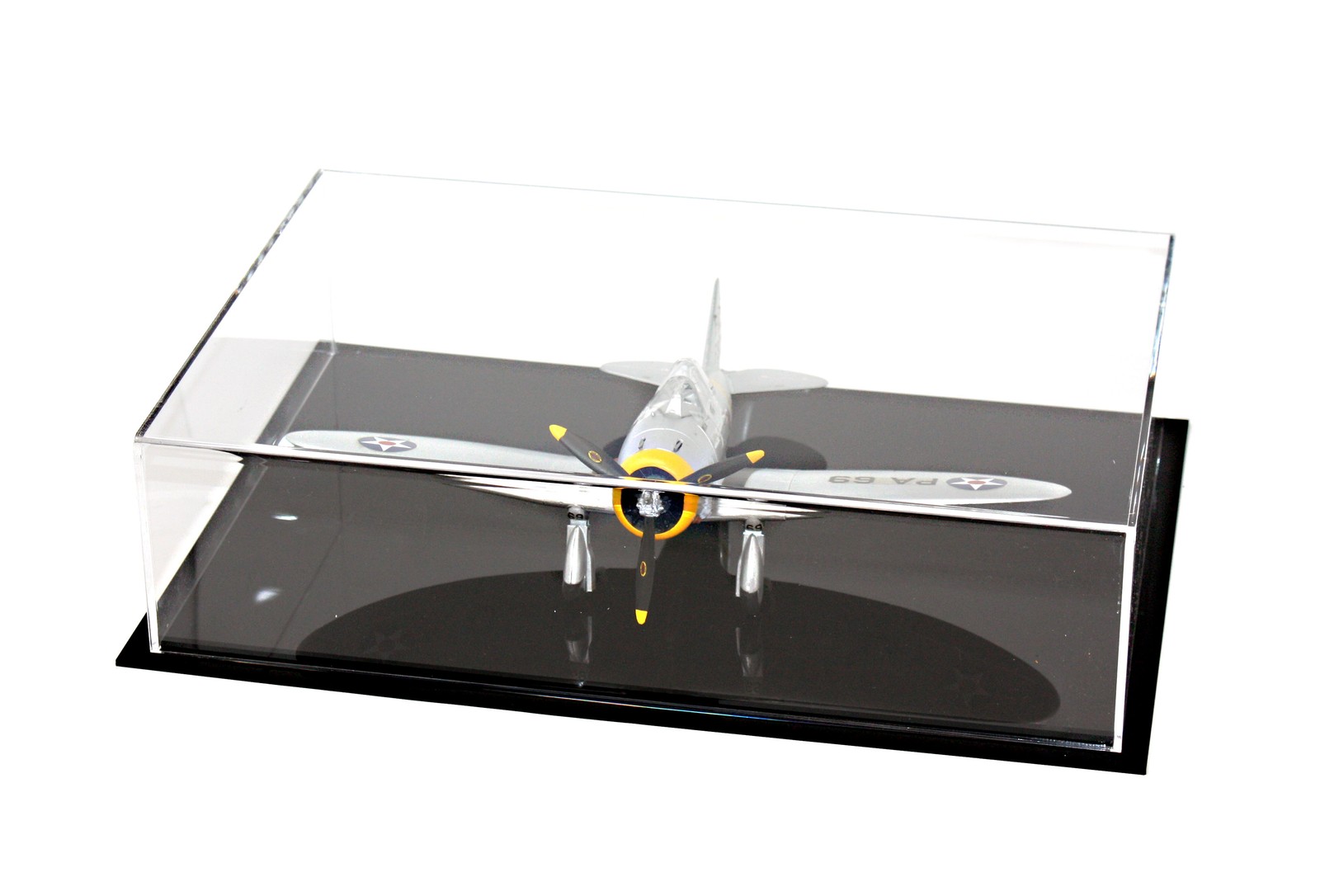 Deluxe Clear Acrylic Model Plane Display Case (A029-A)