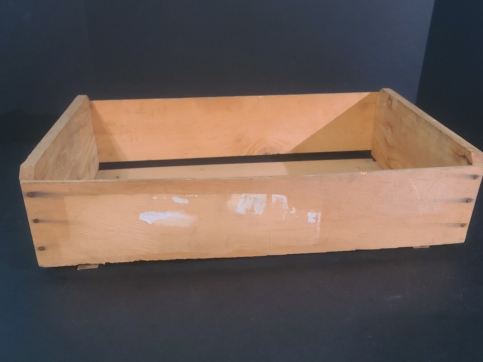 VINTAGE CHIQUITA Nectarine CRATE WOOD Wooden Box Santiago Chile