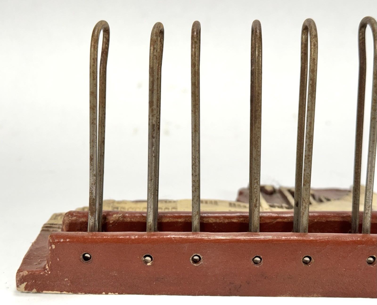 Vintage Tie Belt Rack Hanger Atlantic City New Jersey NJ Beach Decor Advertising