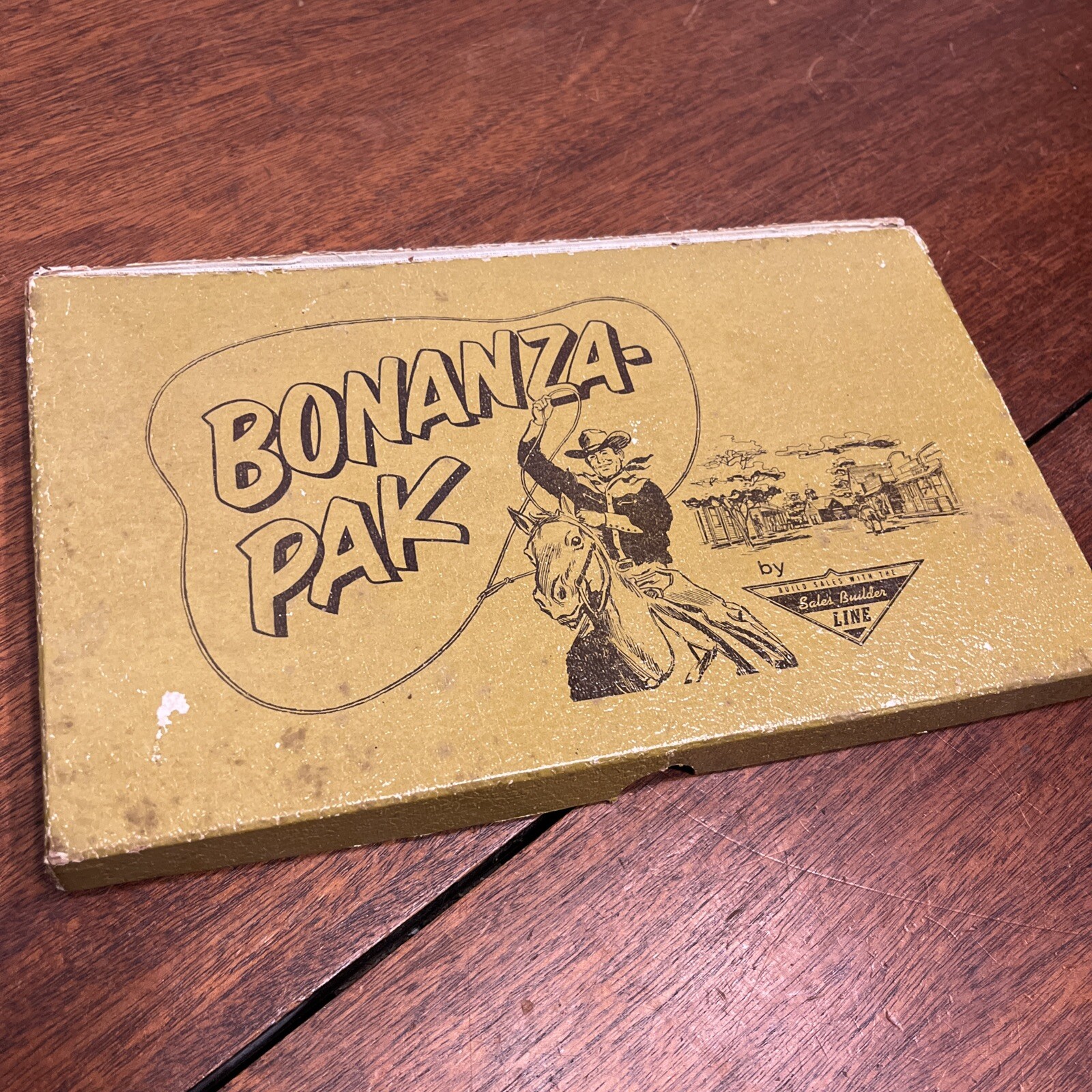 Bonanza Pak Sales Builder Line Salesman Sample Kit w 12 Ballpoint Pens in box!