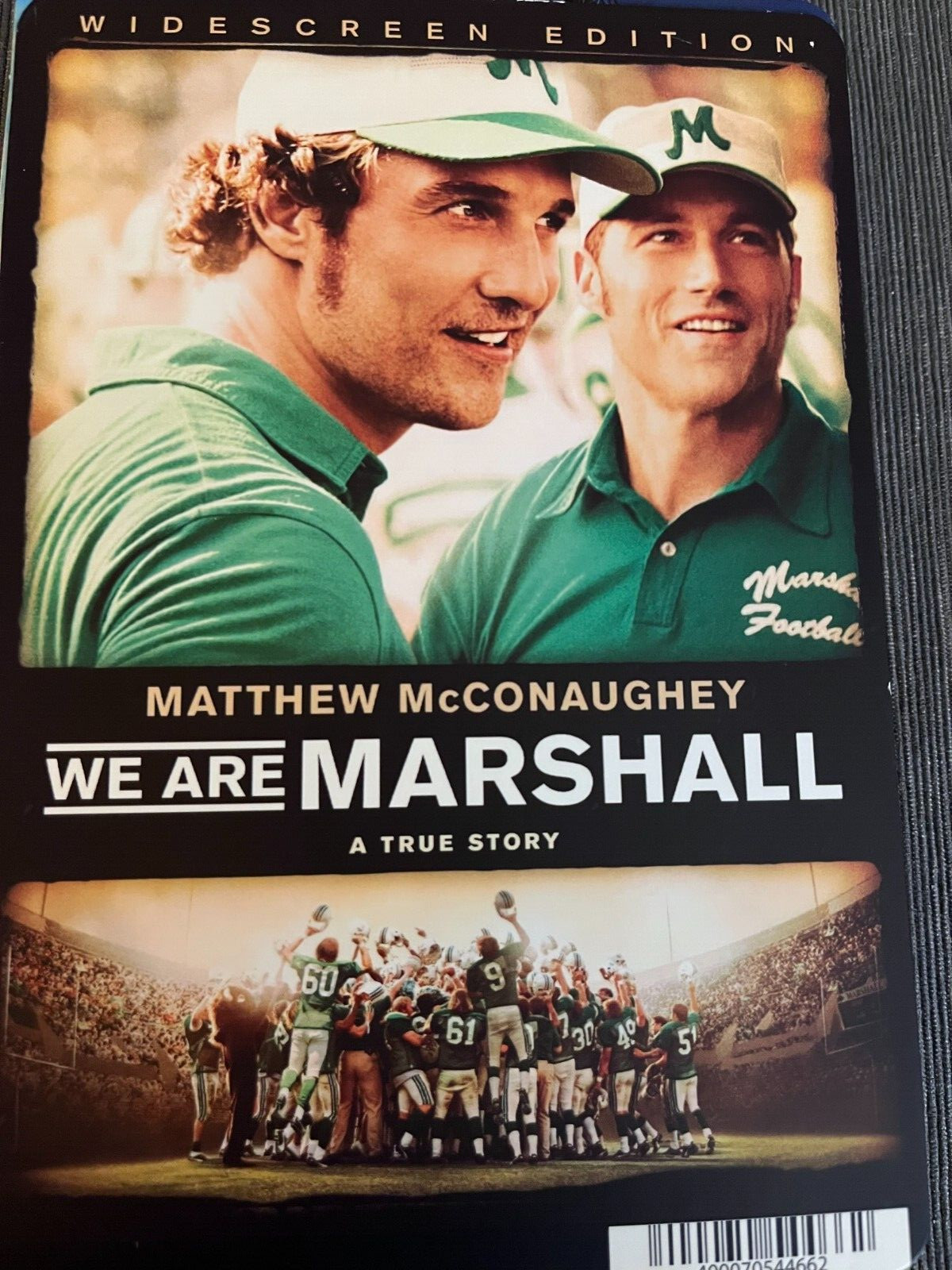 We Are Marshall McConaughey BLOCKBUSTER VIDEO BACKER CARD 5.5″X8″ NO MOVIE