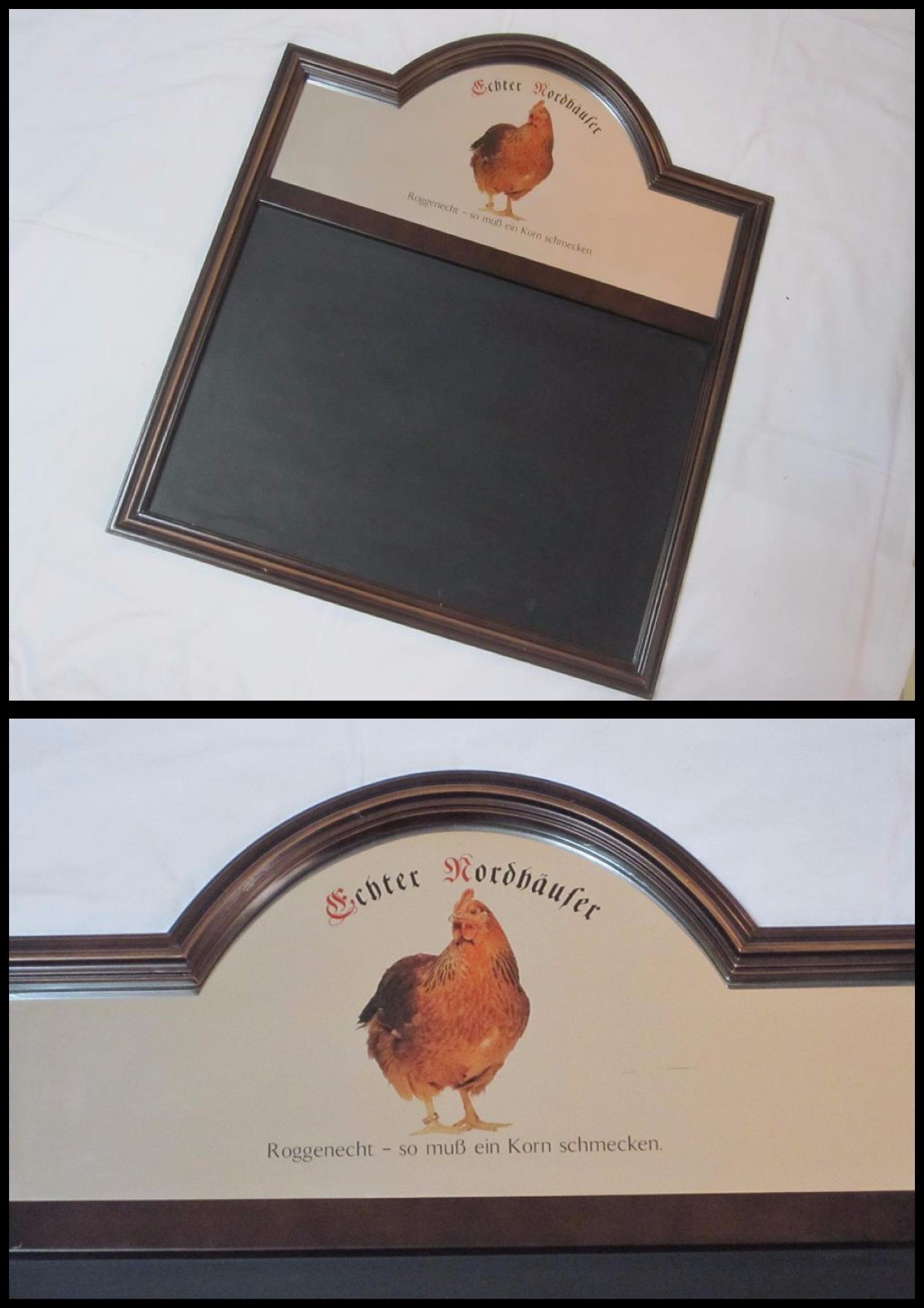 ECHTER NORDHAUSER BRANDY GRAPPA GERMAN GRAPPA MIRROR Blackboard Sign Mirror