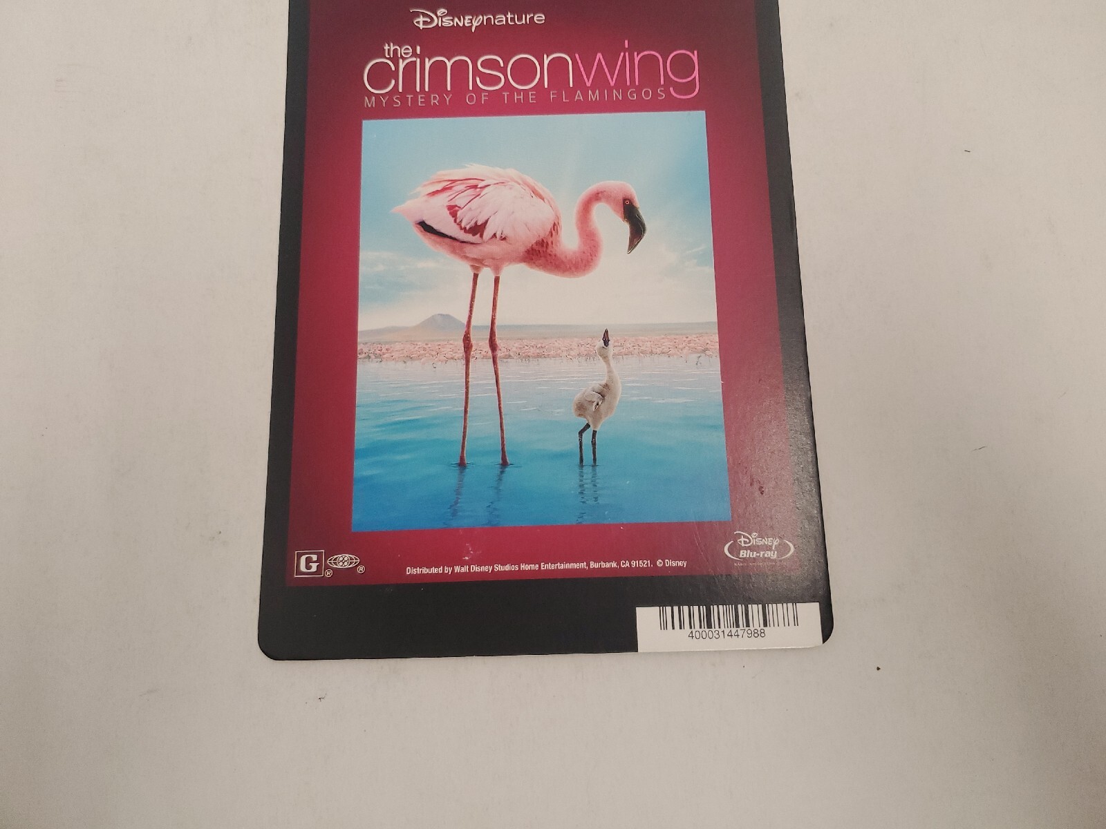 The Crimson Wing BLOCKBUSTER SHELF DISPLAY BLU-RAY BACKER CARD ONLY 5.5″X8″