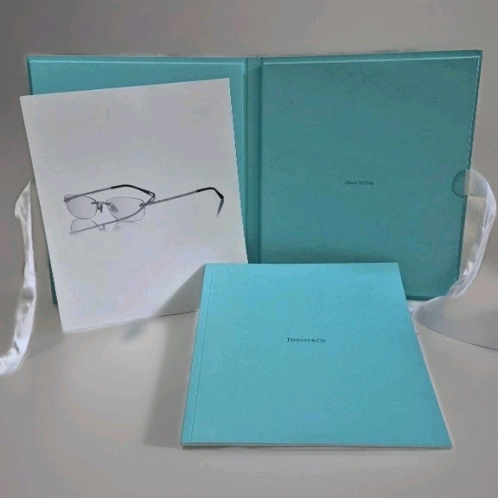 Tiffany & Co. 2007 Retail Eyewear Portfolio w/ Blue Book, Jackie O, Prints, Rare