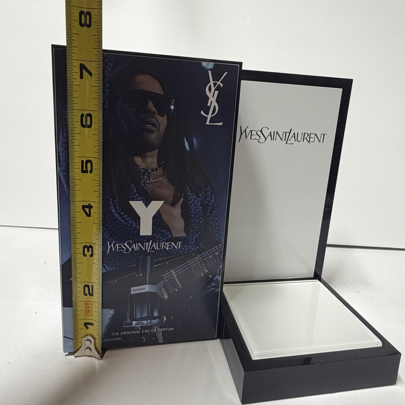 Yves Saint Laurent Y Fragrance Retail Counter Display Lenny Kravitz