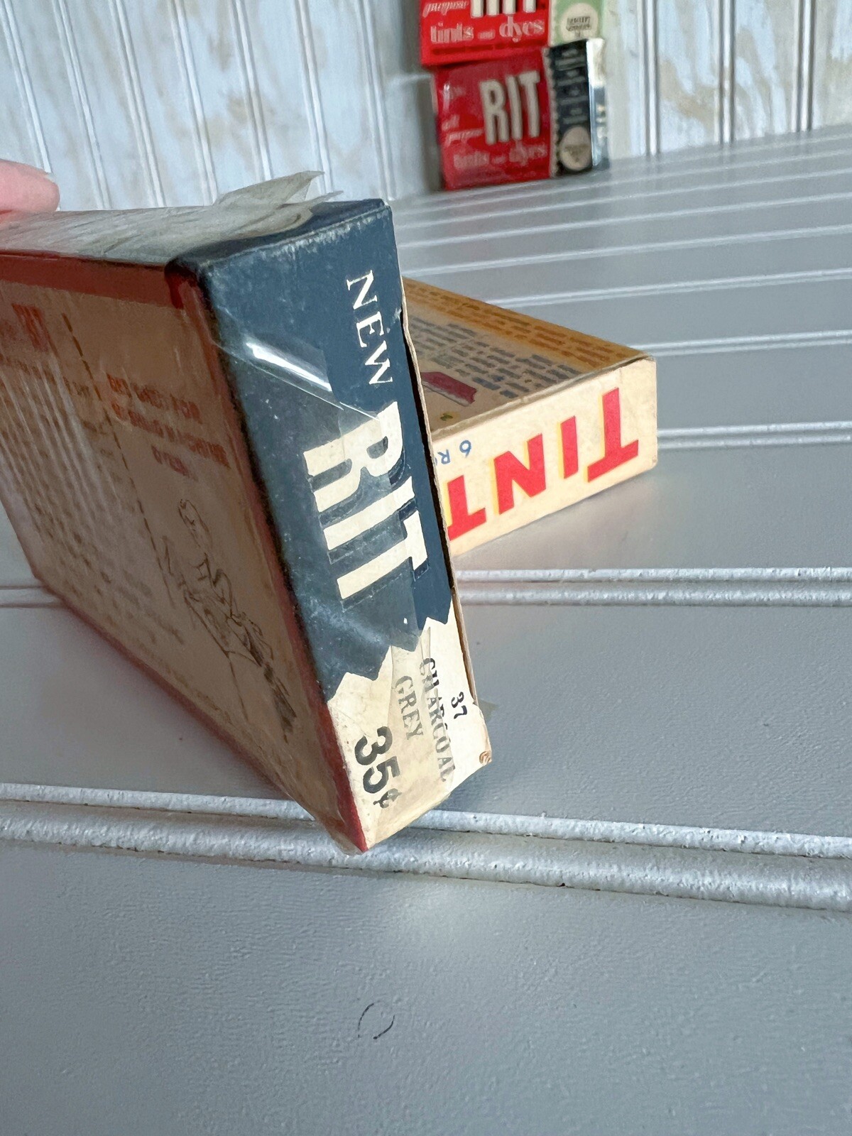Vintage RIT Tintex Instant Dye Lot Original Boxes Assorted Colors 1930’s-50’s