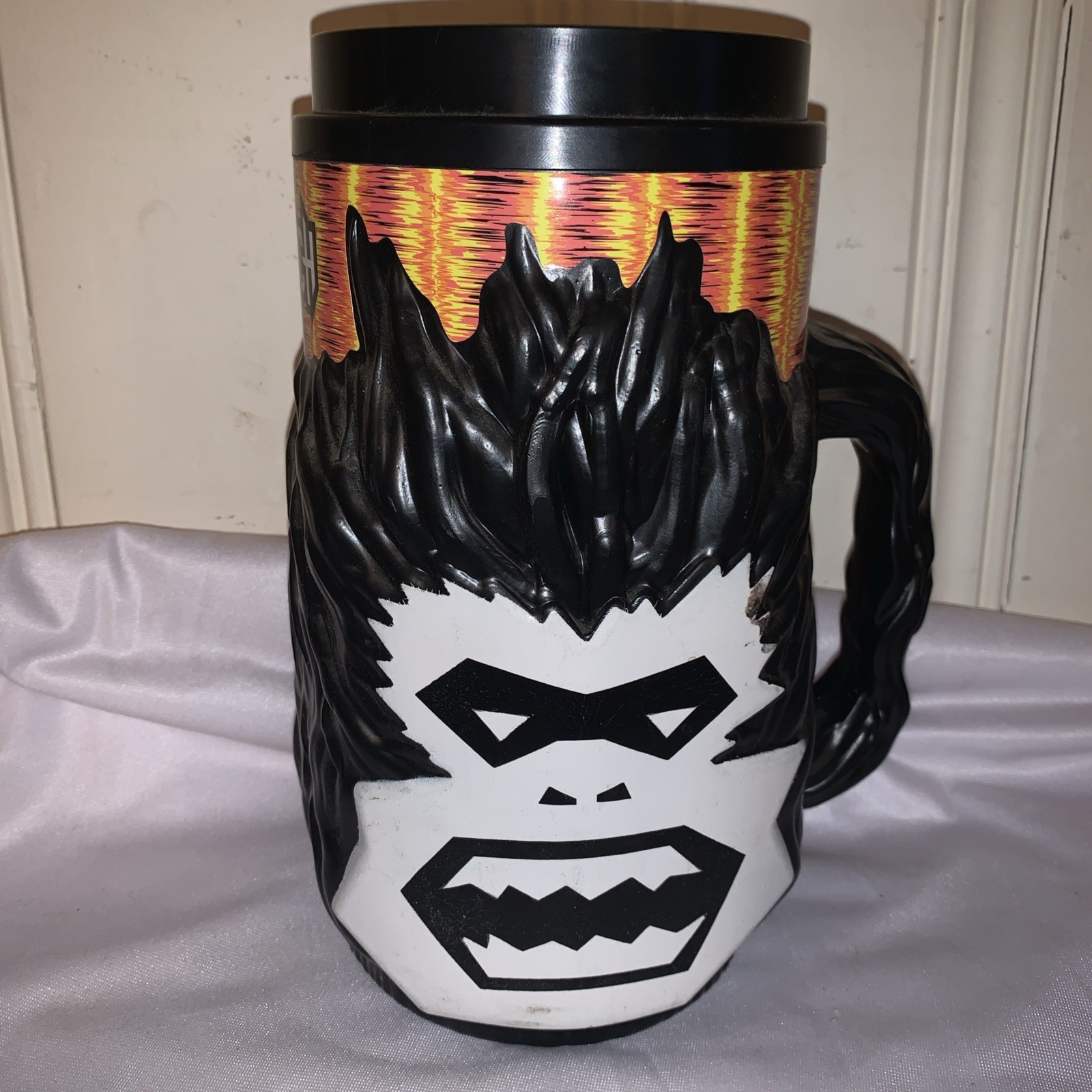 Jack Links Beef Jerky Squatch Display Mug 10″ Counter Top Retail Promo VGC
