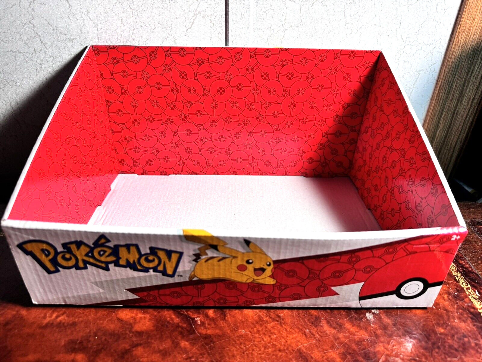 Nintendo POKEMON Pikachu Plush Wicked Cool Toy Display 12x8x6 EMPTY BOX 2022 Ed.
