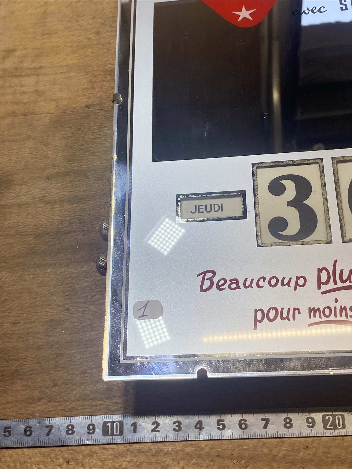 old advertising calendar PERPETUAL Francia Oil Burners