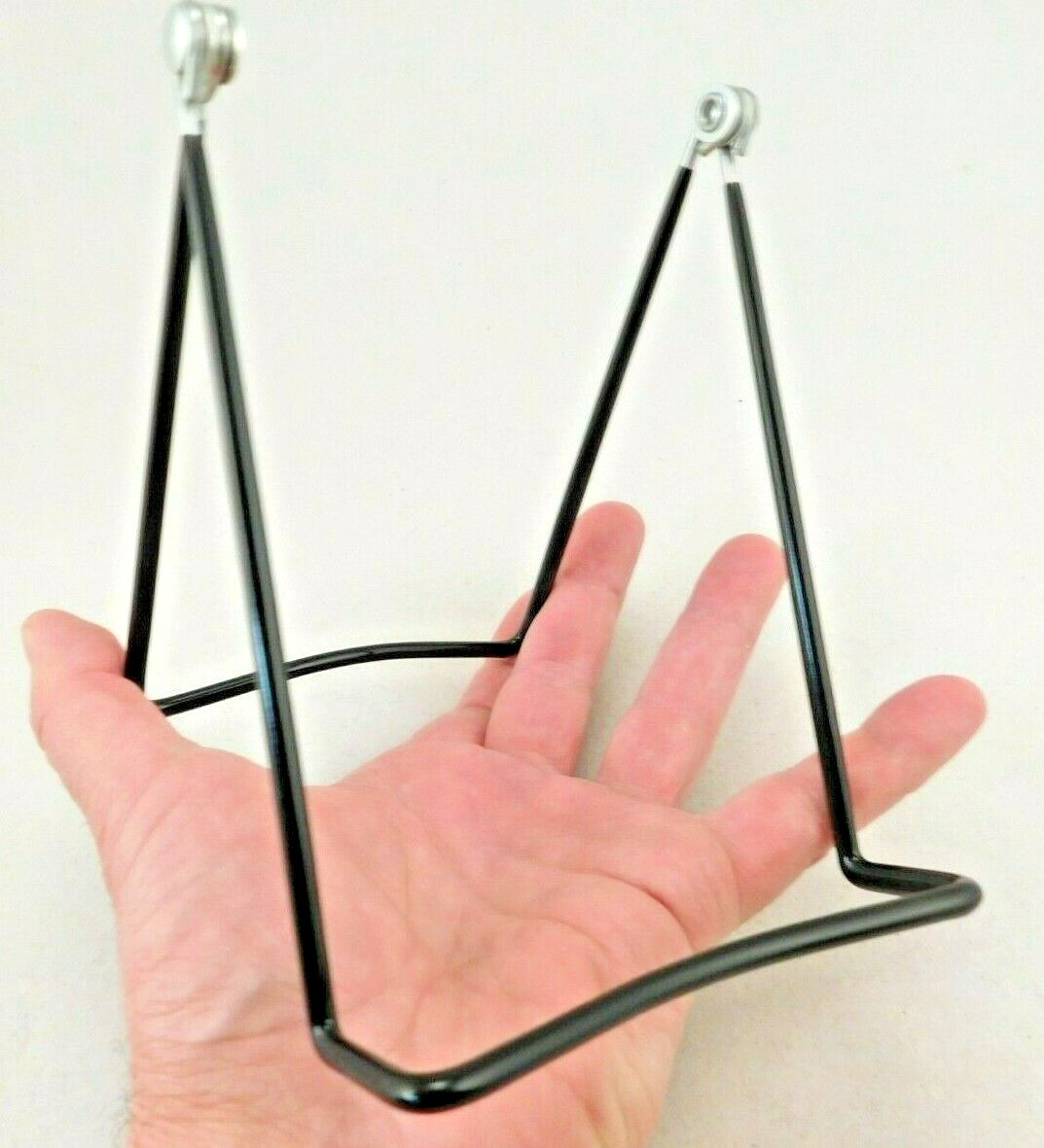 Easel Display Stand Large Size Adjustable Black Color Vinyl Coated