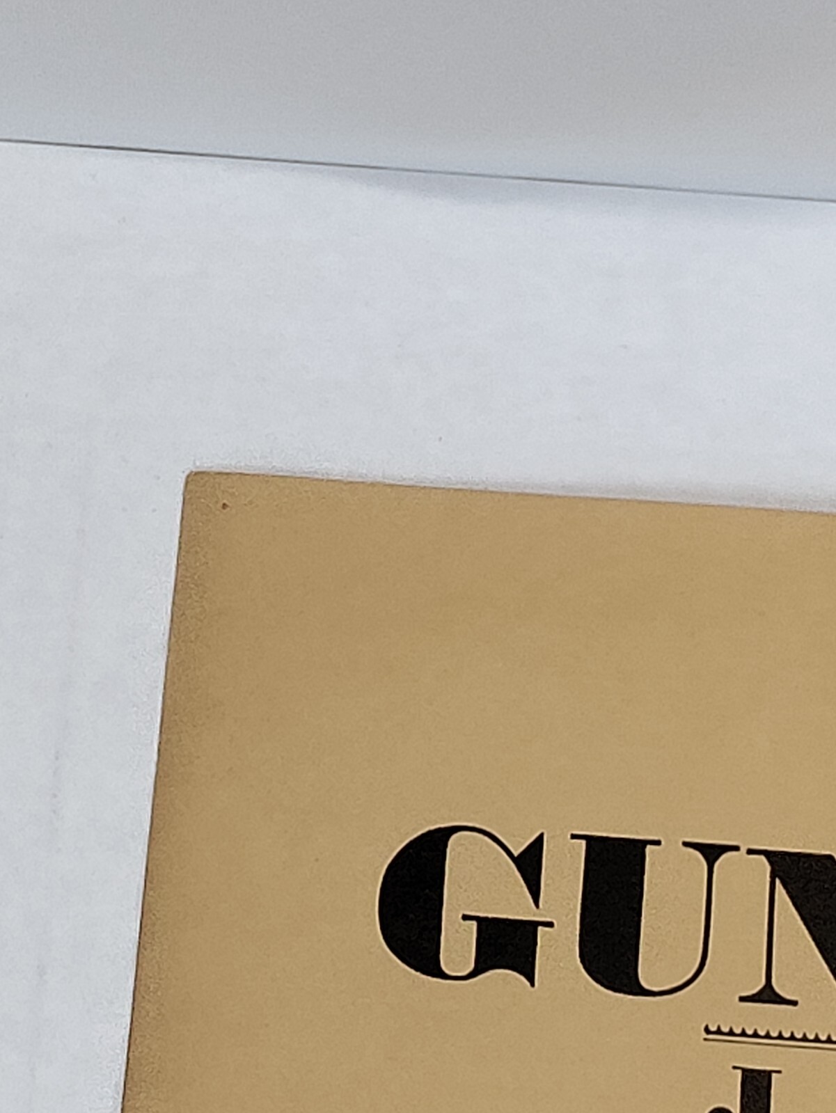 VERY RARE LATE 1800 GUN STORE J.HAPGOOD POSTER 11×15