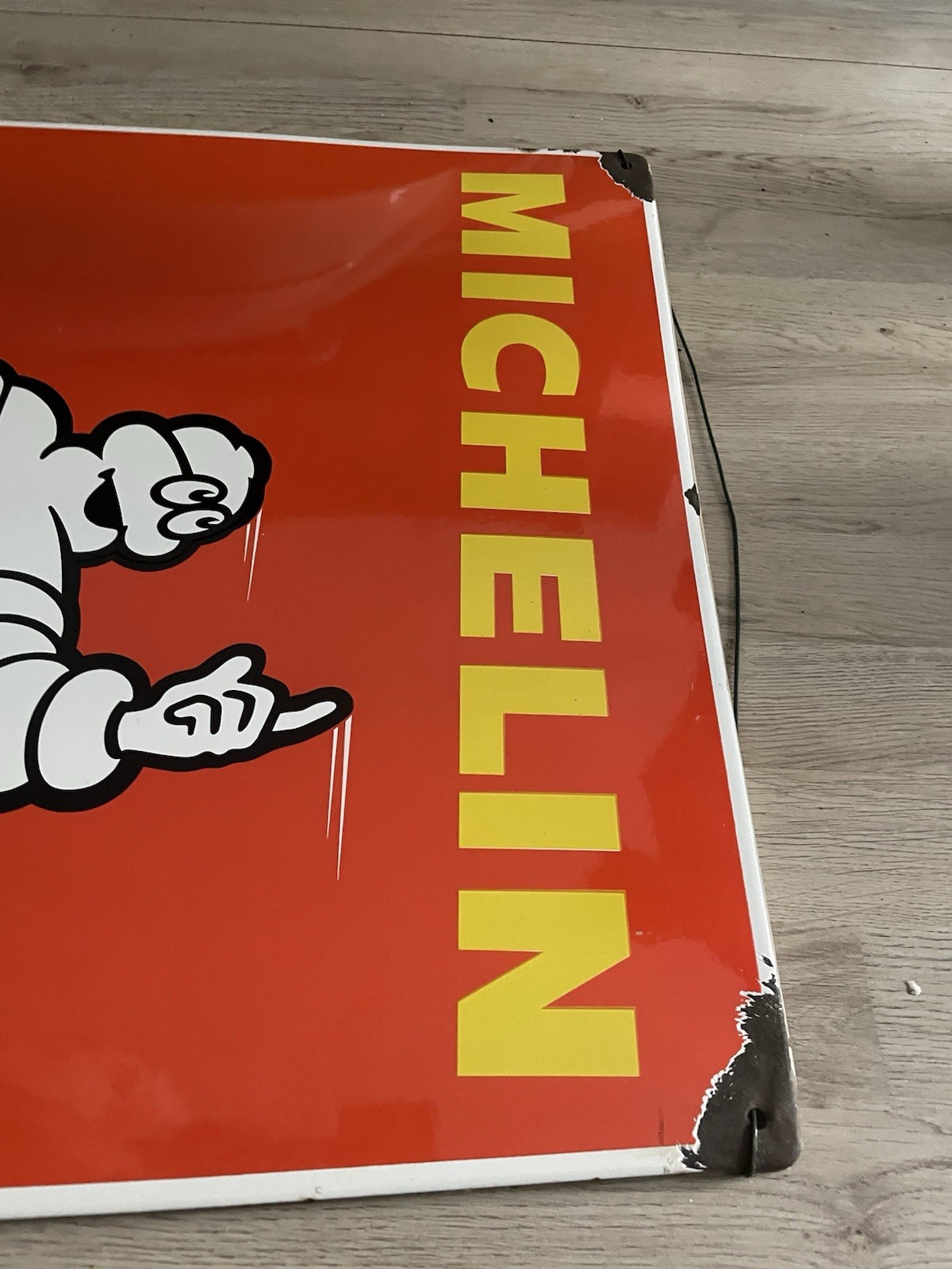 MICHELIN ENAMEL SIGN