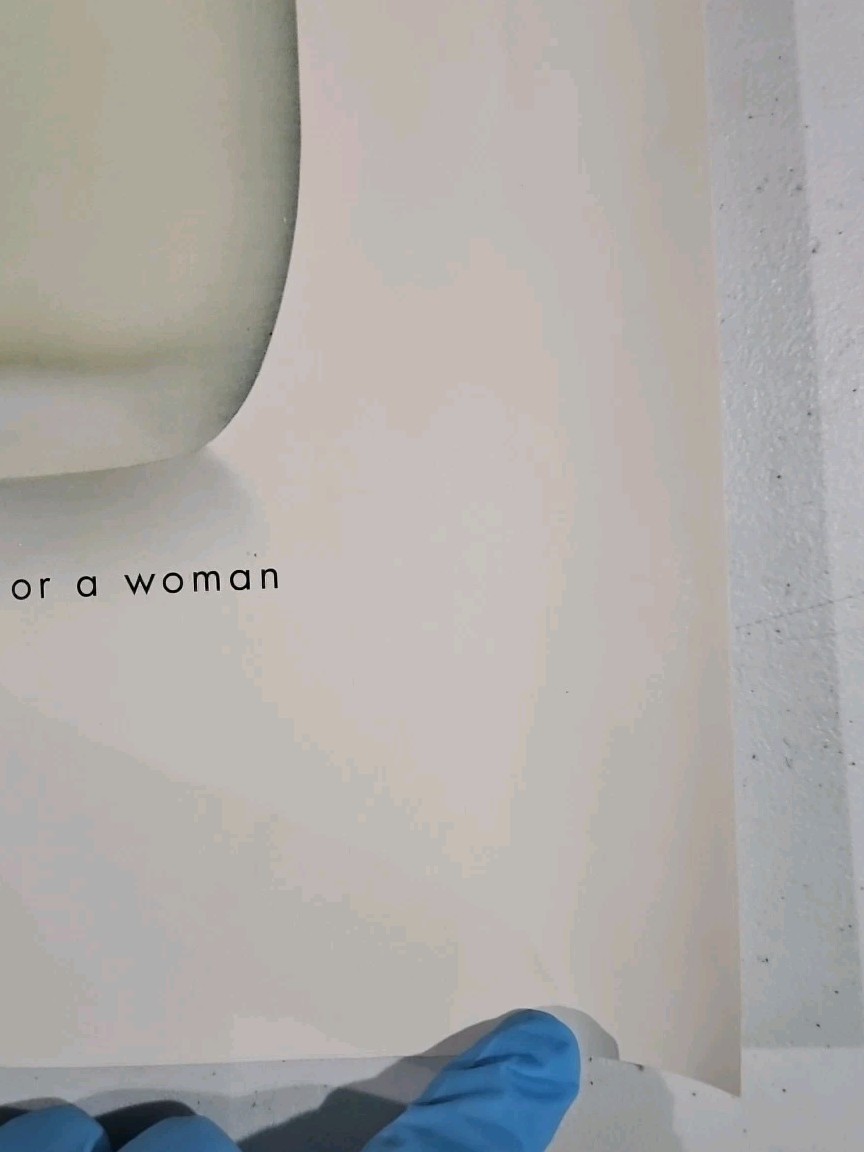 1994 CALVIN KLEIN CK One Unisex Fragrance Large 35×22 POSTER AD