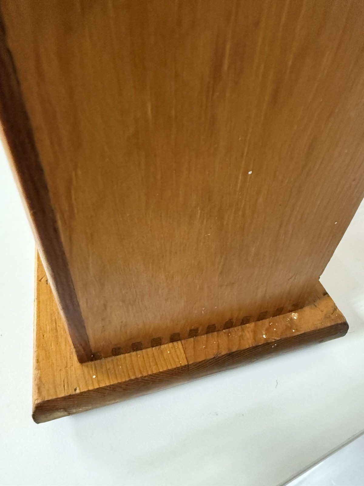 VTG RIT Fabric Dye Store Display Rack Wood Metal Countertop Cottage Core Decor