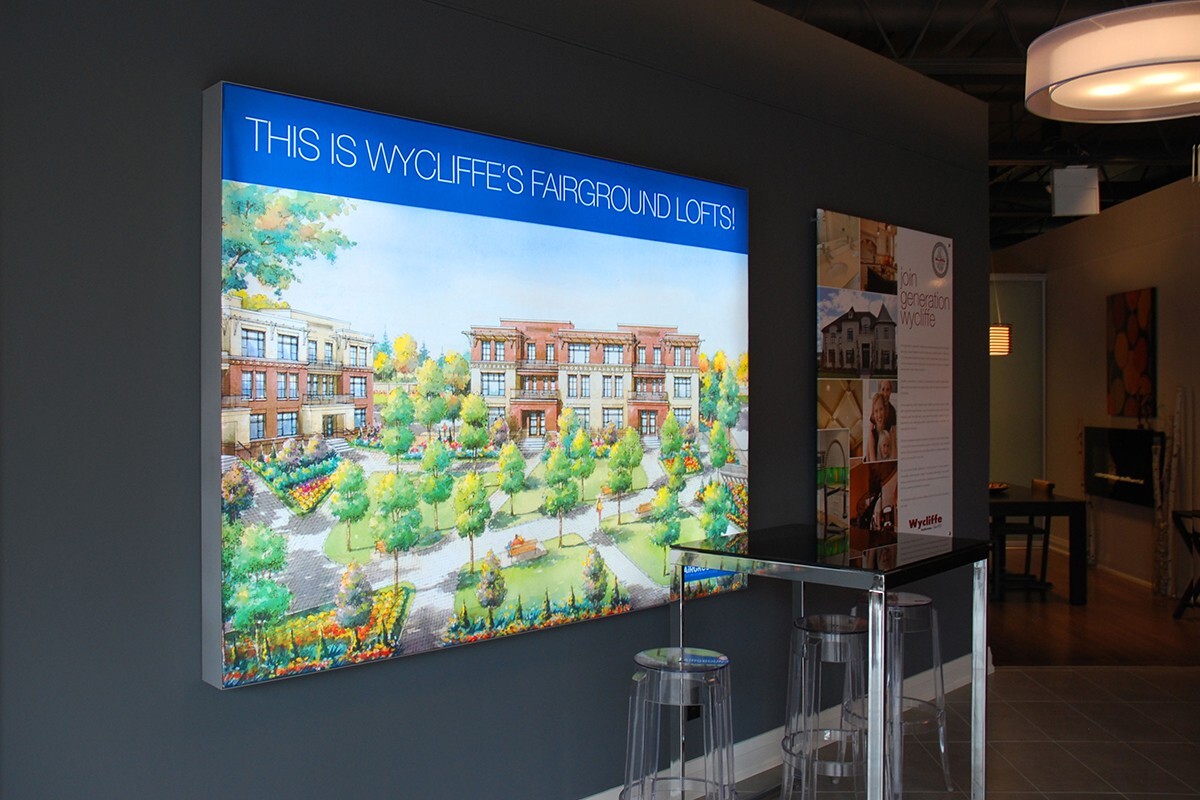 3ft x 4ft Led Light Box Custom Frameless Advertising Fabric Lightbox for Shop