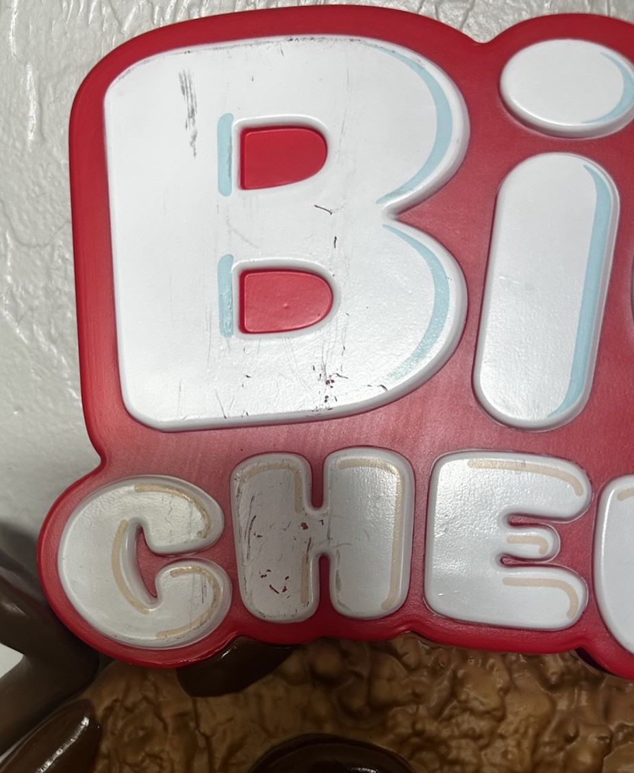 17″ Big Chewy Chips Ahoy Cookie Character Display Sign Advertisement