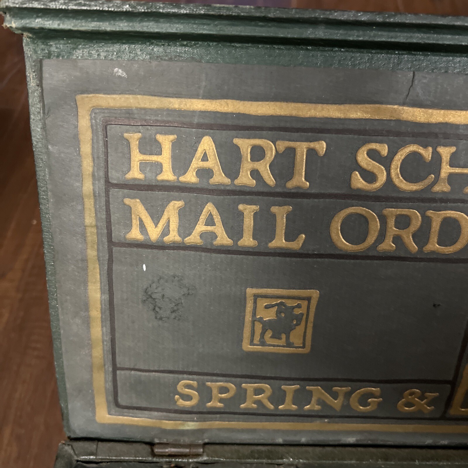 Vintage HART SCHAFFNER & MARX MAIL ORDER SALESMAN SAMPLE Display Box Case