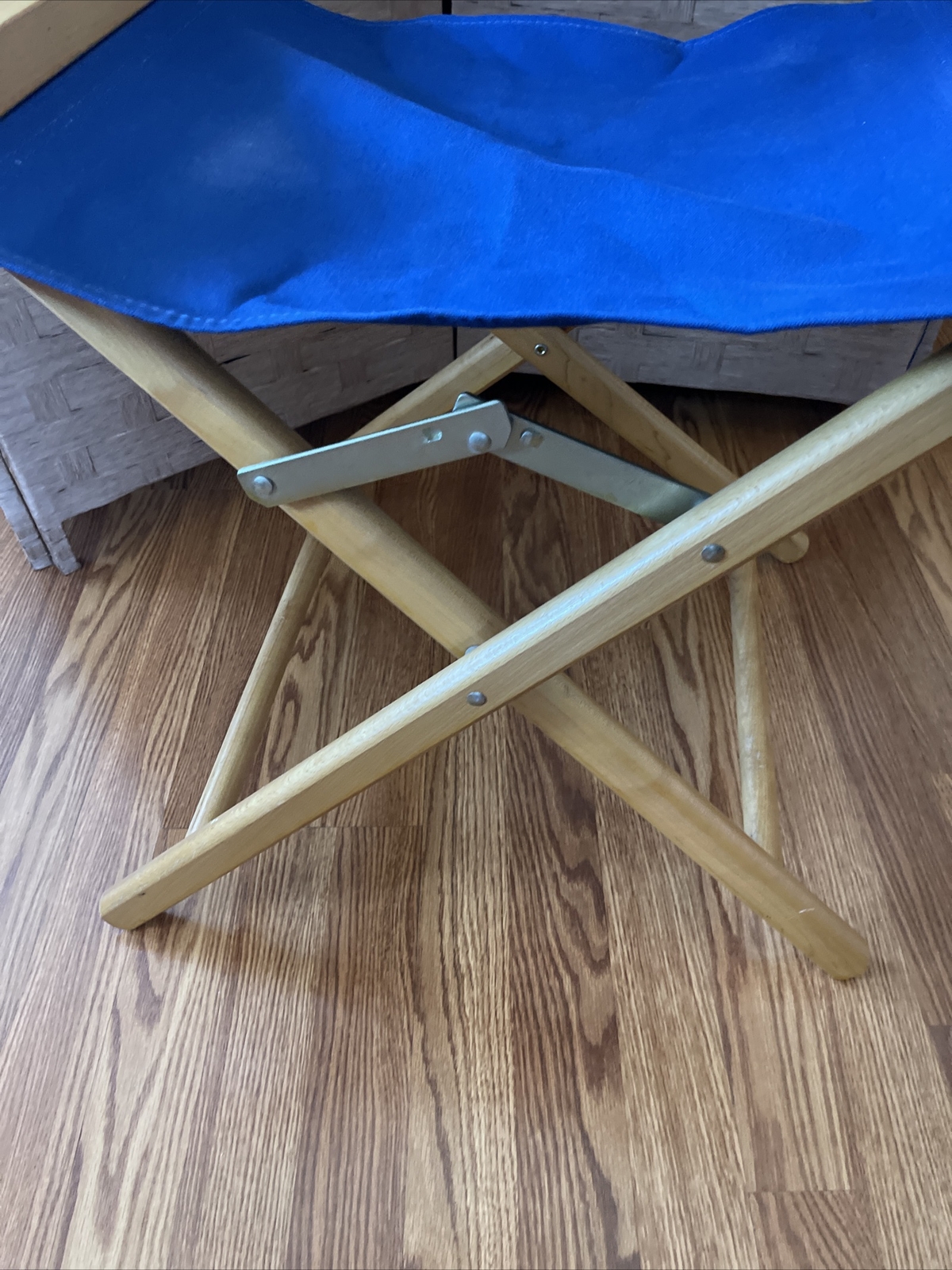 Classic Rare 1990s REEBOK Purple Folding Vintage Telescope Directors Chair