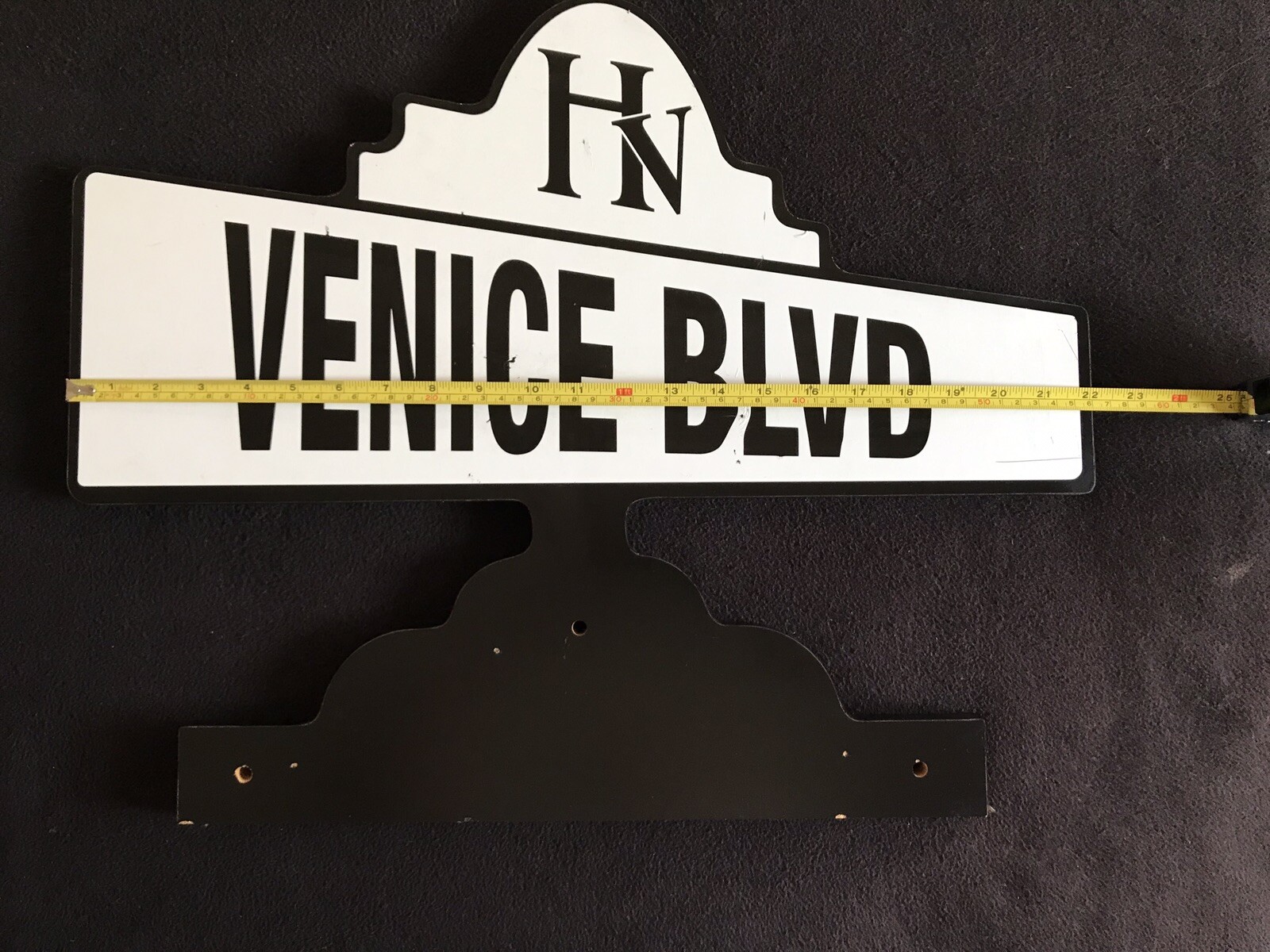 Hollywood Video Store Official Venice Blvd Display Sign Vintage EXTREMELY RARE