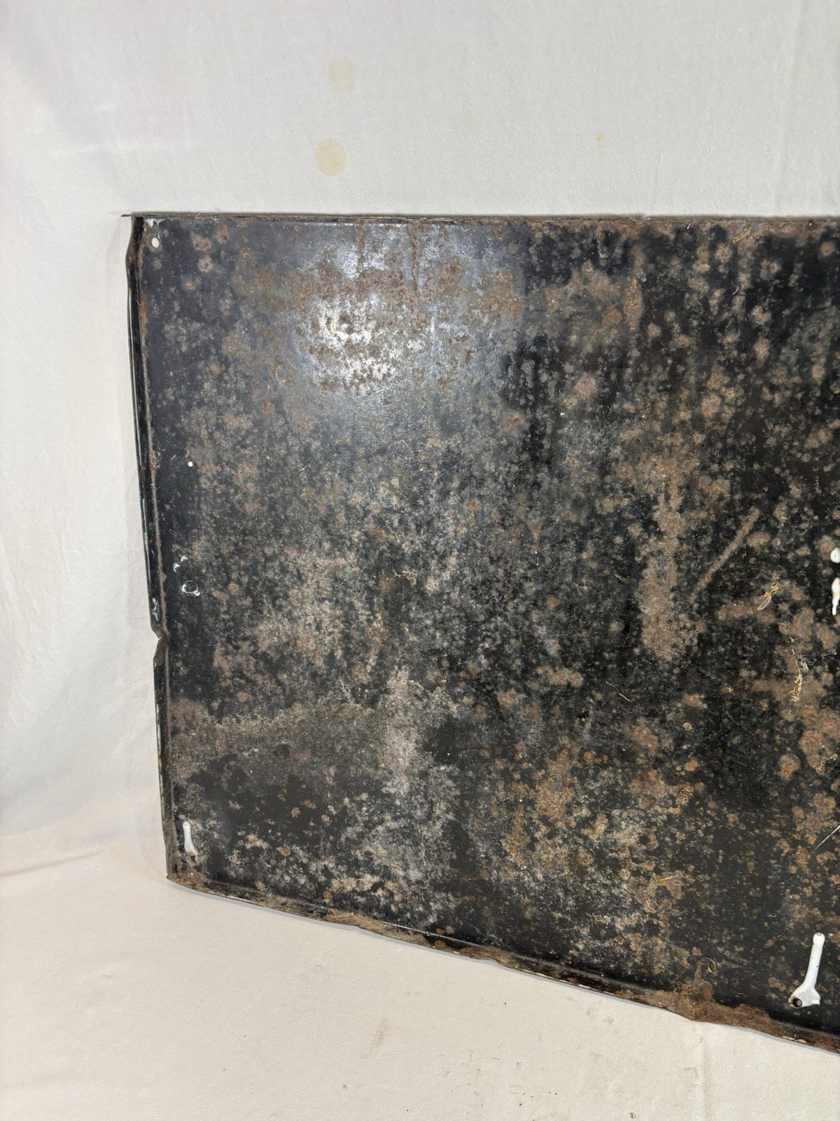 Large ANCIENT ENAMEL SIGN: GEVAERT FILM – PANCHROMOSA 107×57.5cm