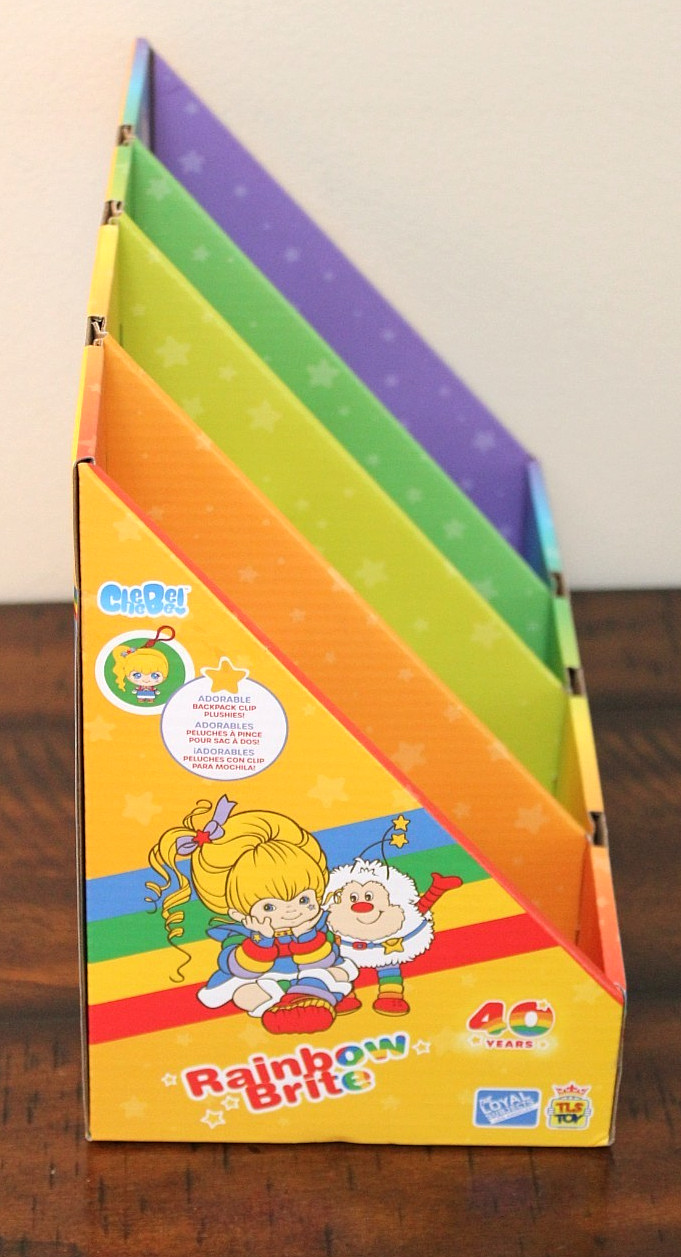 Rainbow Brite STORE TOY DISPLAY Ombre Colors Box TLS CheeBee