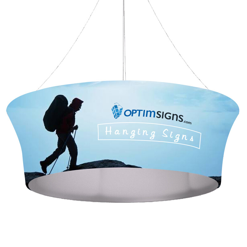 Custom Tapered Tension Fabric Ceiling Hanging for Banner Exhibition Trade Show