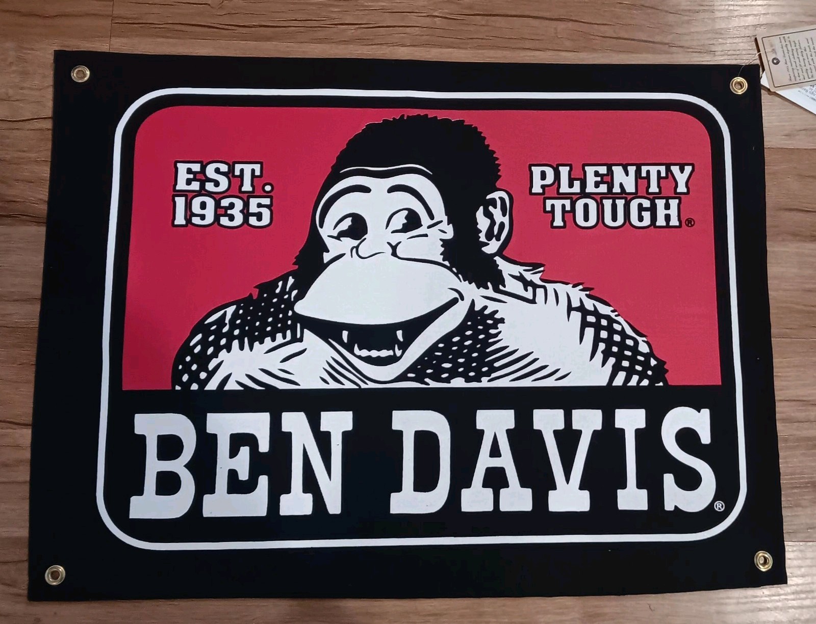 Ben Davis 29×22 Logo Banner Flag Hanging New Brand Canvas Style Store Display
