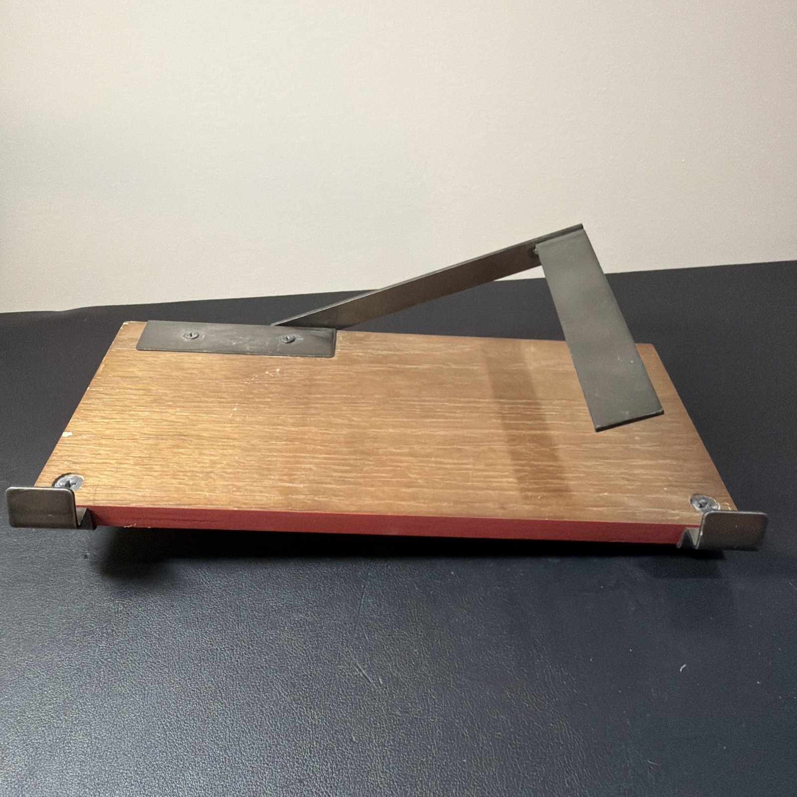 Vintage New Balance Single Shoe Display Shelf Wood – Please Read Description!