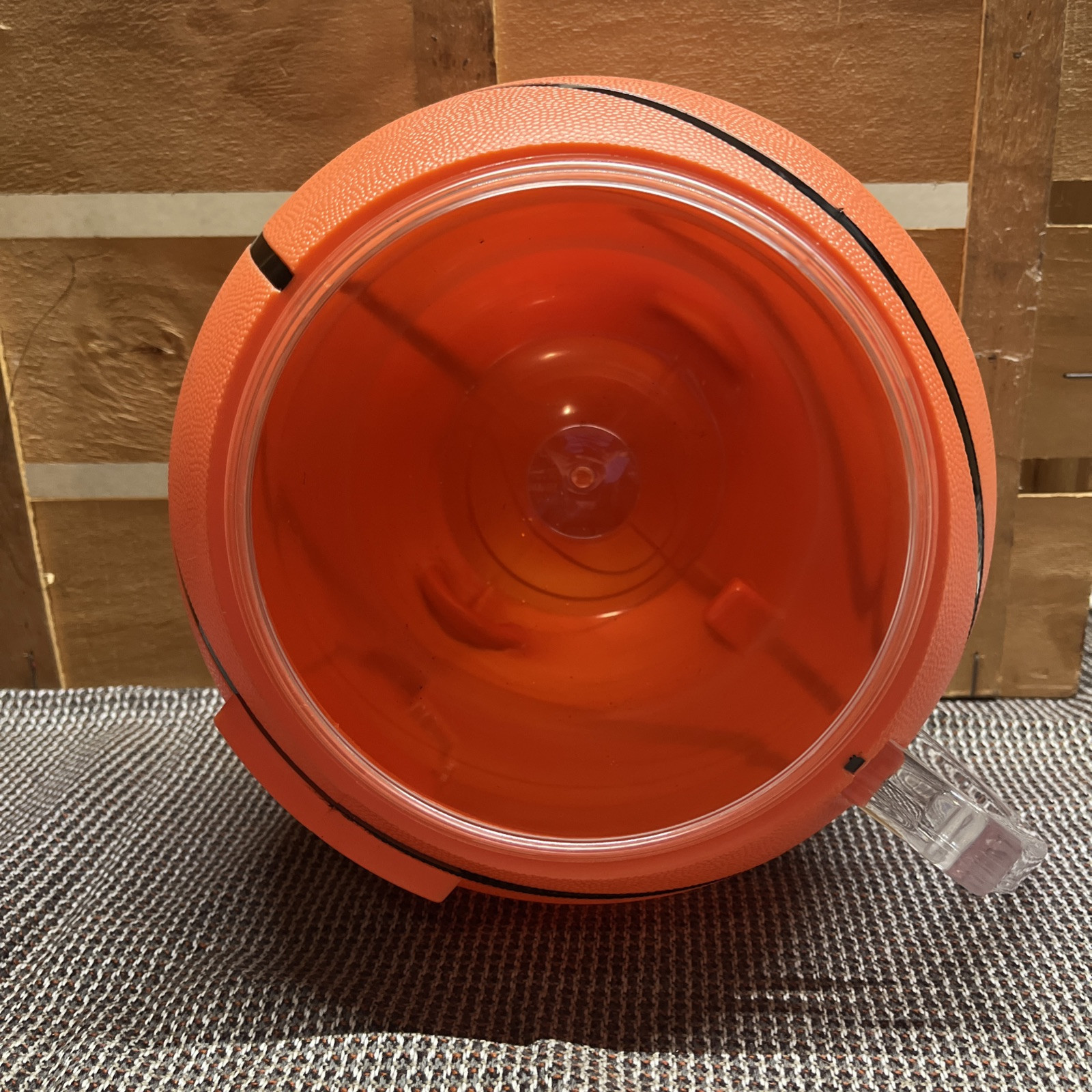 SLIM JIM LARGE PLASTIC BASKETBALL STORE DISPLAY CUP / MUG / BOWL 11″ x 9″ x 8″