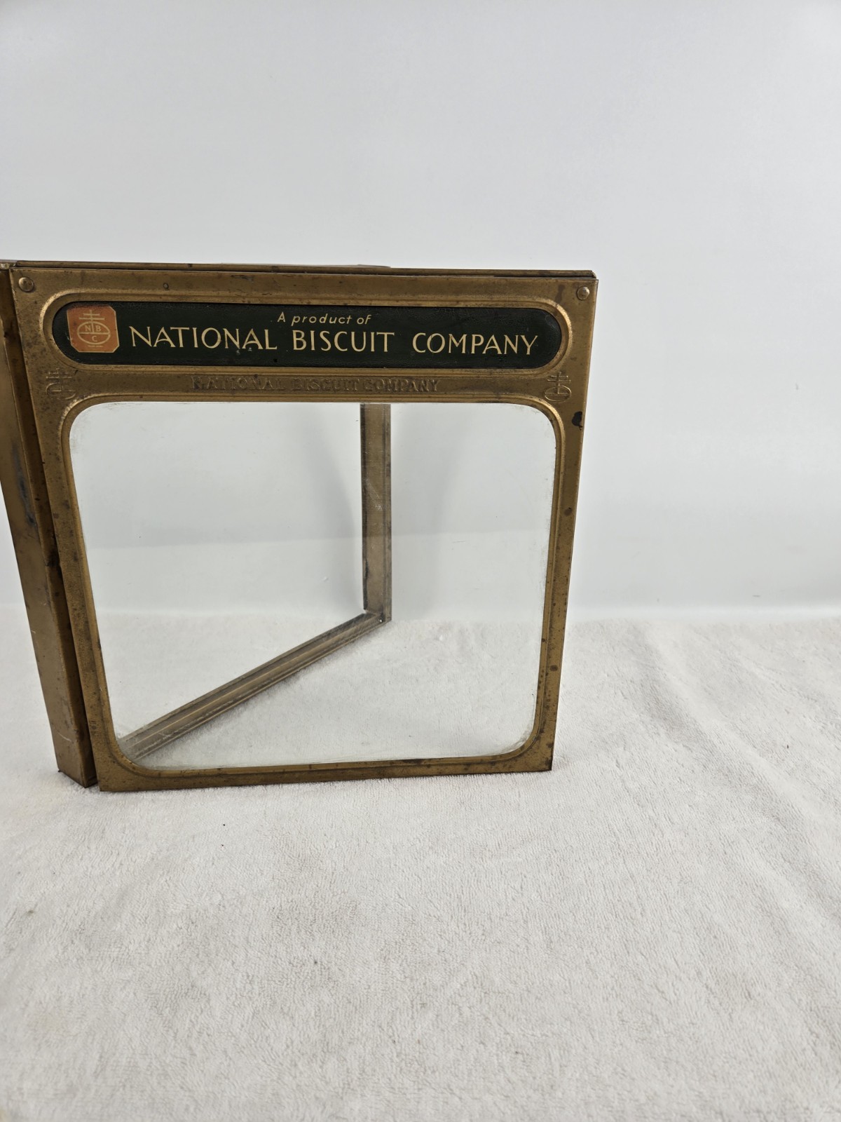 Original Antique Nabisco National Biscuit Company Display Front