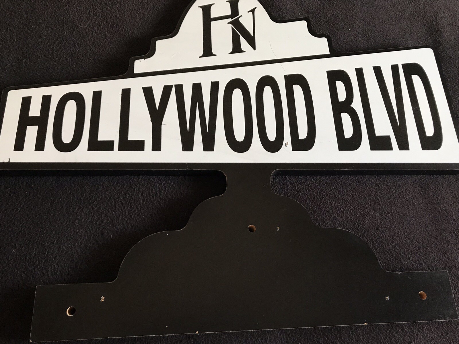Hollywood Video Store Official Hollywood Blvd Display Sign VTG EXTREMELY RARE