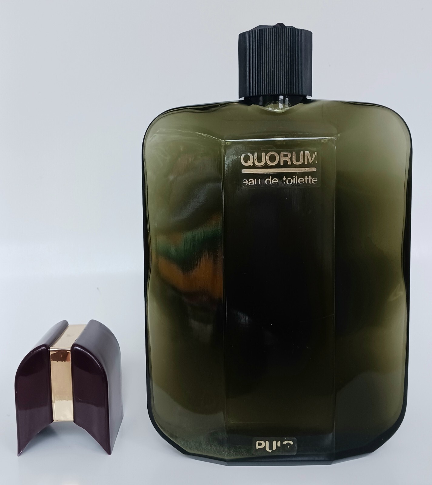 Large Department Store Display QUORUM PUIG Men Eau De Toilette Bottle 12.5″ Tall
