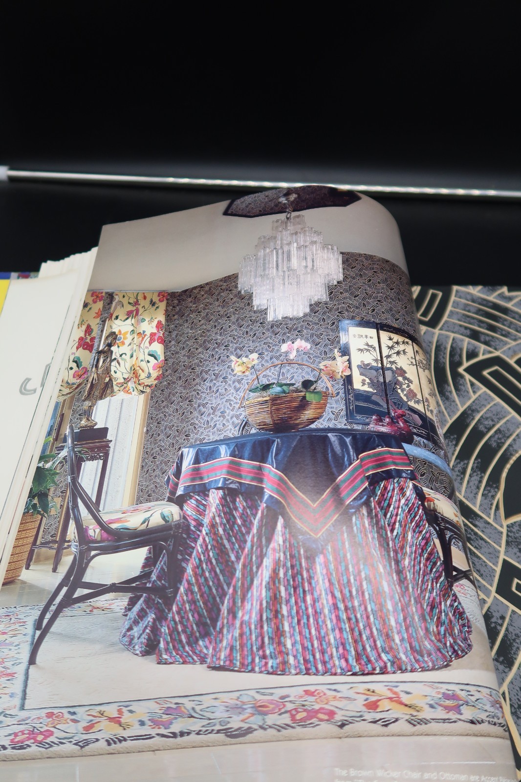 Vtg Carribean Wallpaper Sample Salesman Store Book Tony Putnam 80’s Schumacher