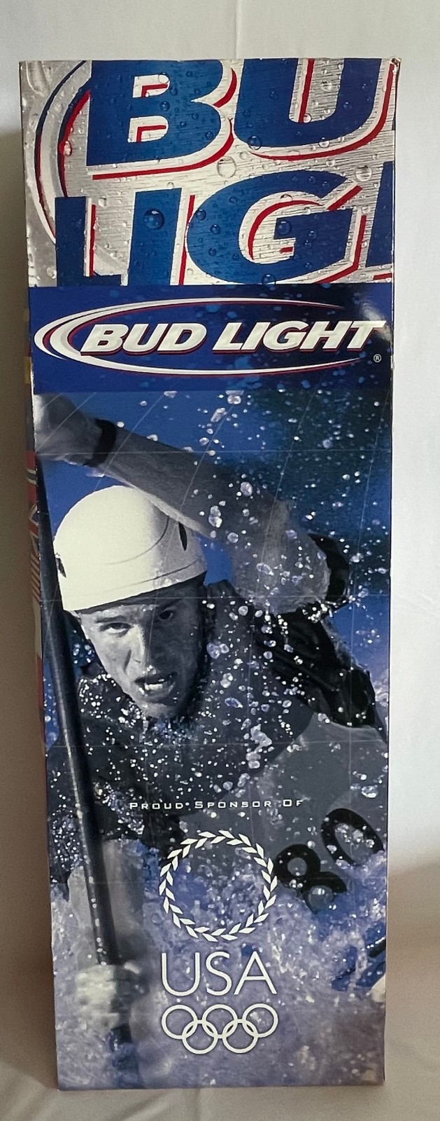 1996 Summer *OLYMPICS/BUDWIESER* Hanging Display Ad. in 7-11 Stores