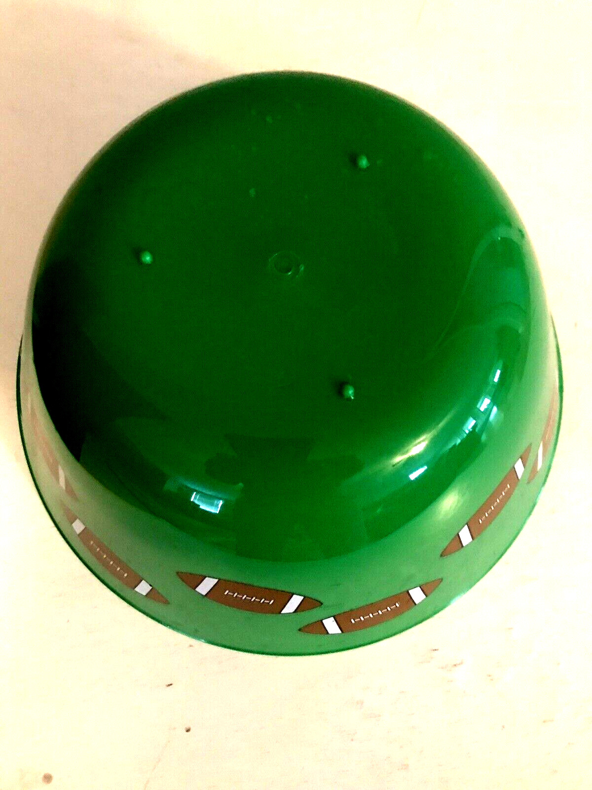 Football Bowls Green 10.75 ” Set of 2