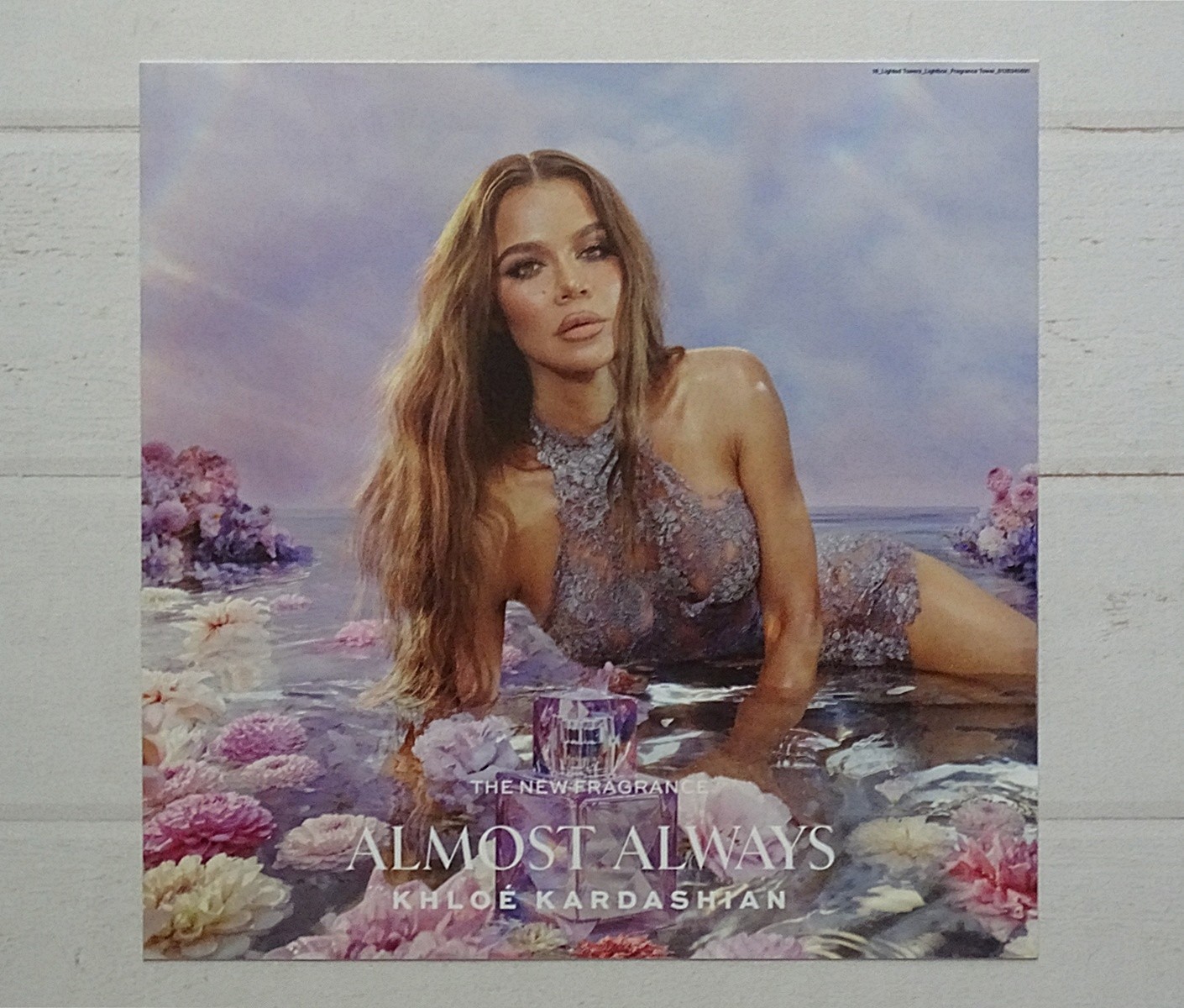 Khloe Kardashian Almost Always Fragrance Perfume Ulta Promo Store Display Poster
