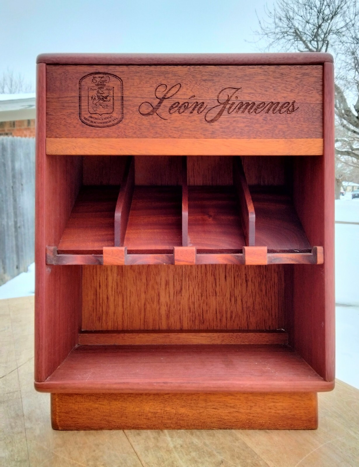Cigar Countertop Display By Leon Jimenes