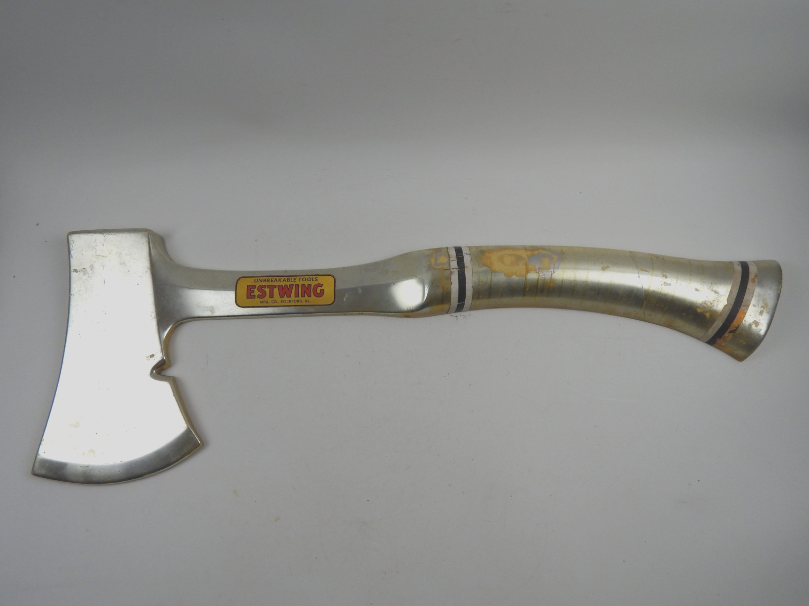Vintage Estwing LARGE Store Display Hatchet Advertising Sign 39” X 13” READ