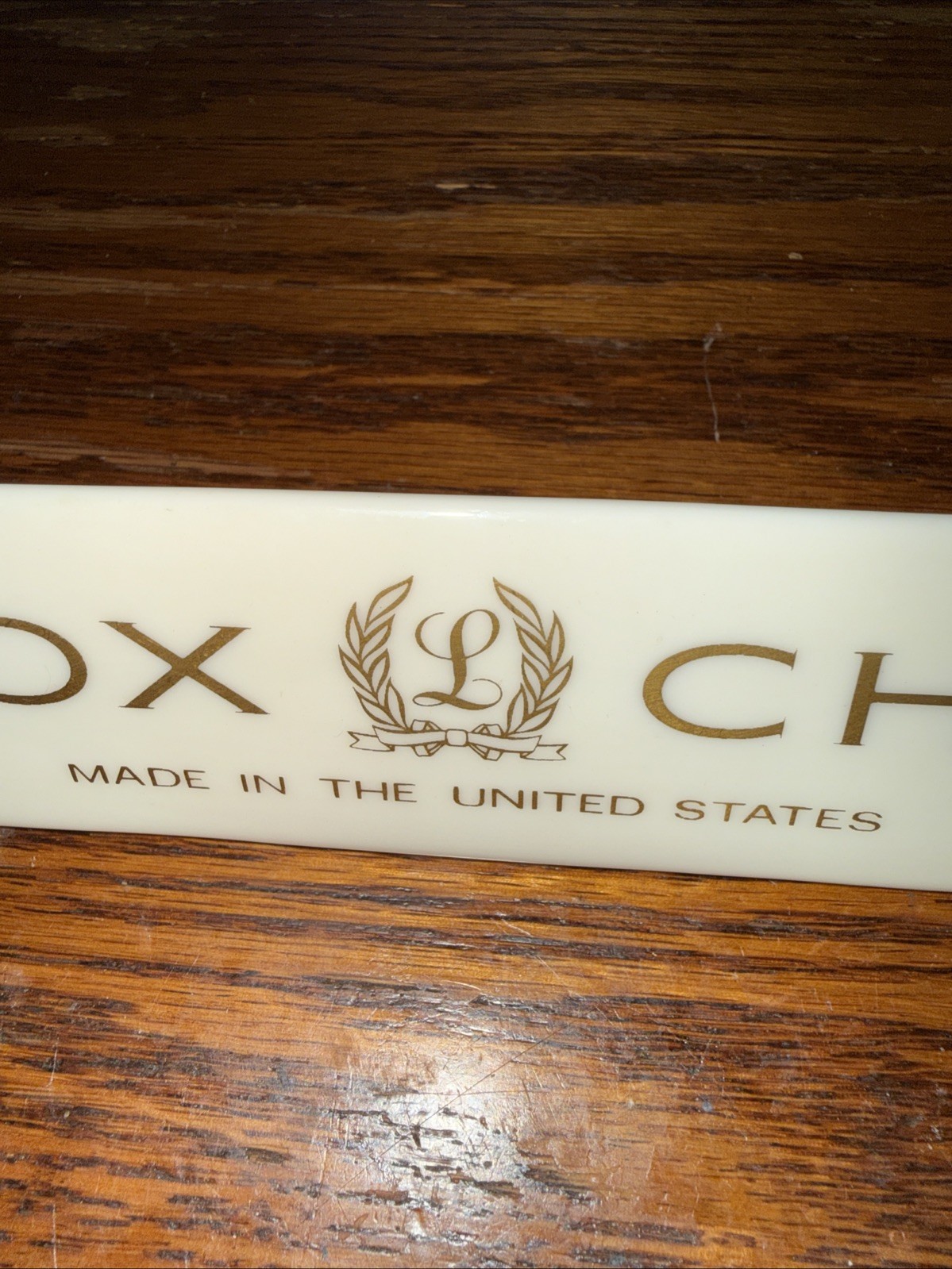 Vintage Lenox China Porcelain Dealer Display Plaque Sign