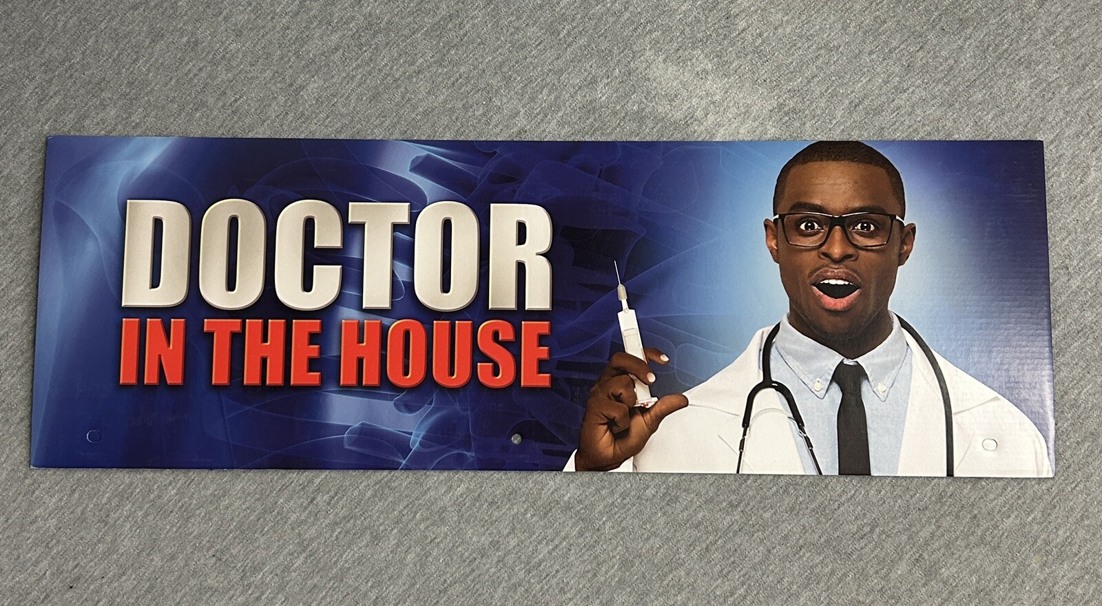 2024 Spirit Halloween Display End Cap 24″ x 8″ – Doctor in the House