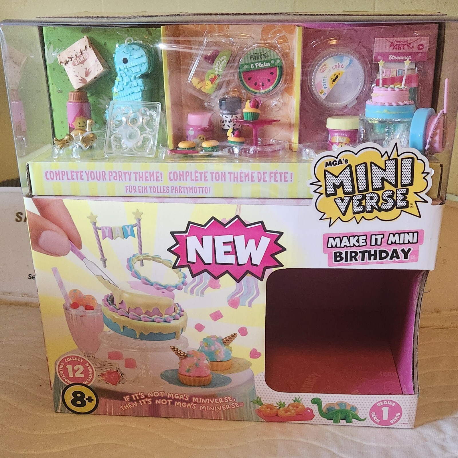 MGA Miniverse Birthday Display Box FREE SHIPPING
