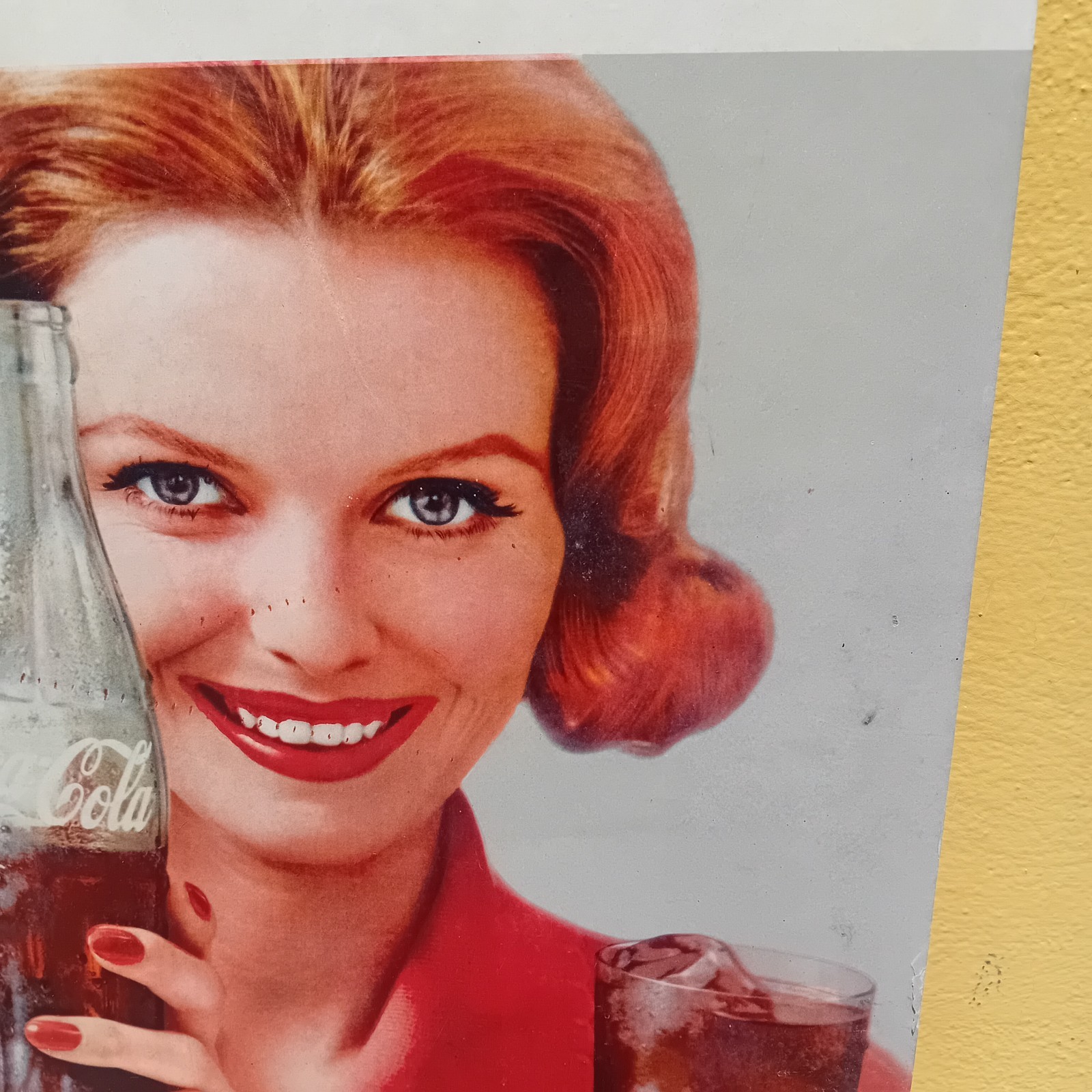Coca Cola Advertising Cardboard Table