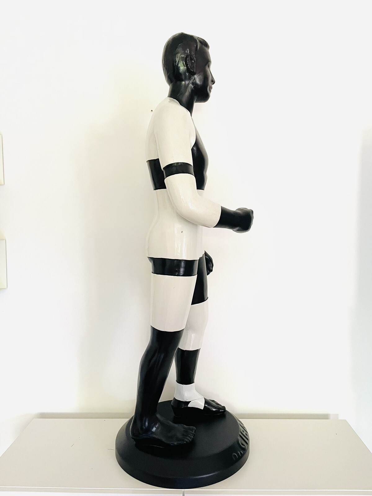 🟠 DR GIBAUD Large Shop Display Advertising Mannequin 80s Vintage