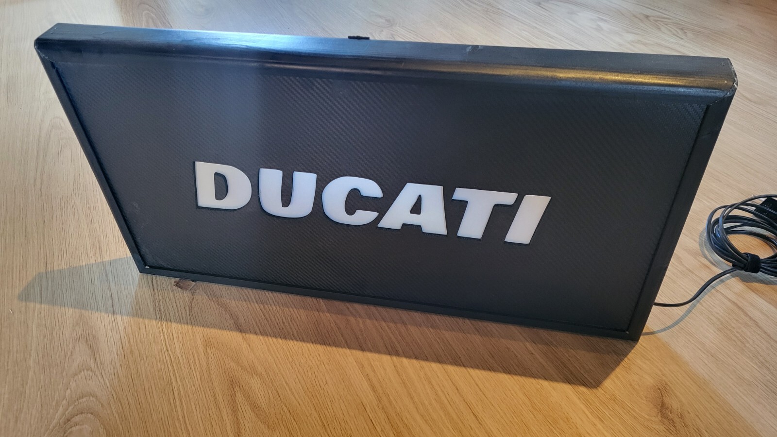 Ducati Advertising Sign Light Sign