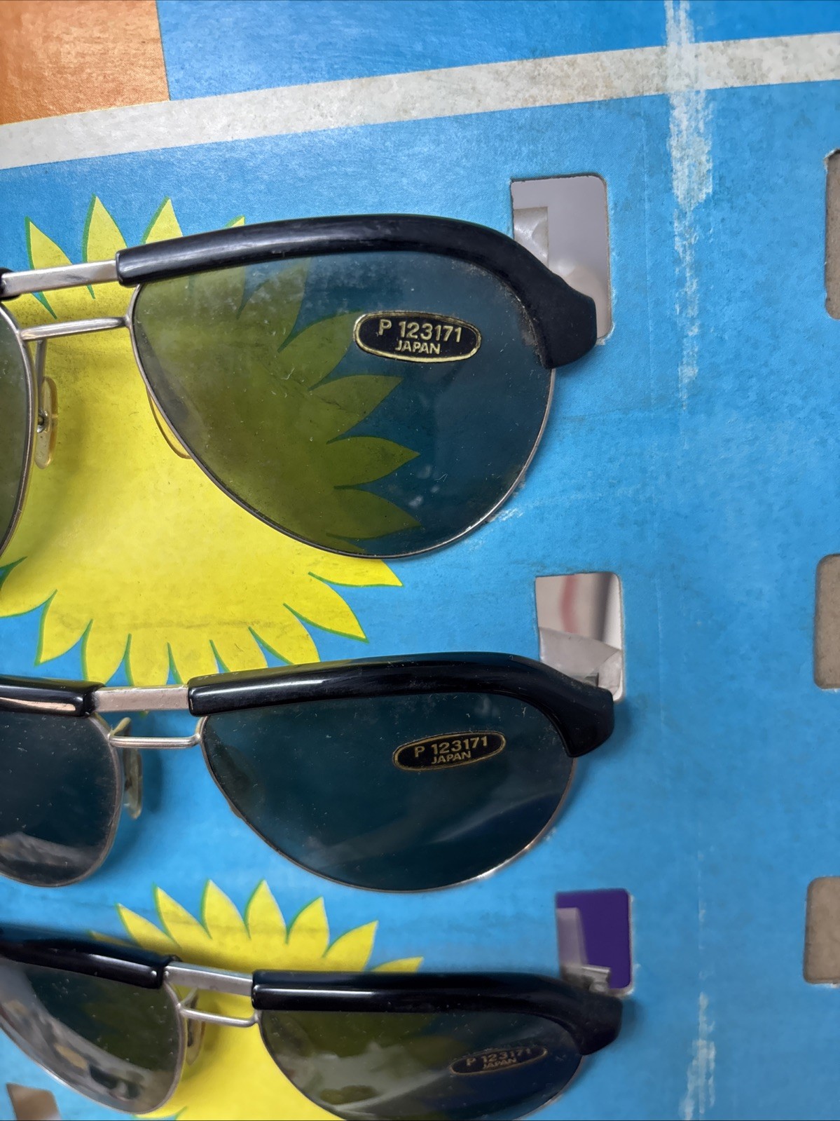 Vintage 1960s Sunglasses Anco Store Display Card