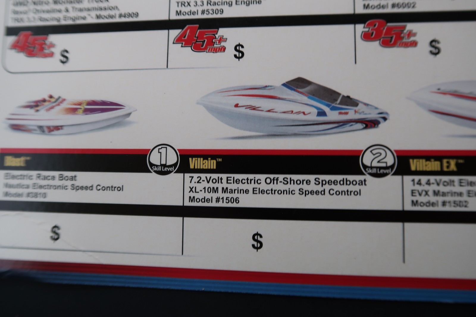 TRAXXAS RC Cars Trucks Boat Store Display Hobby Shop Advertising Man Cave