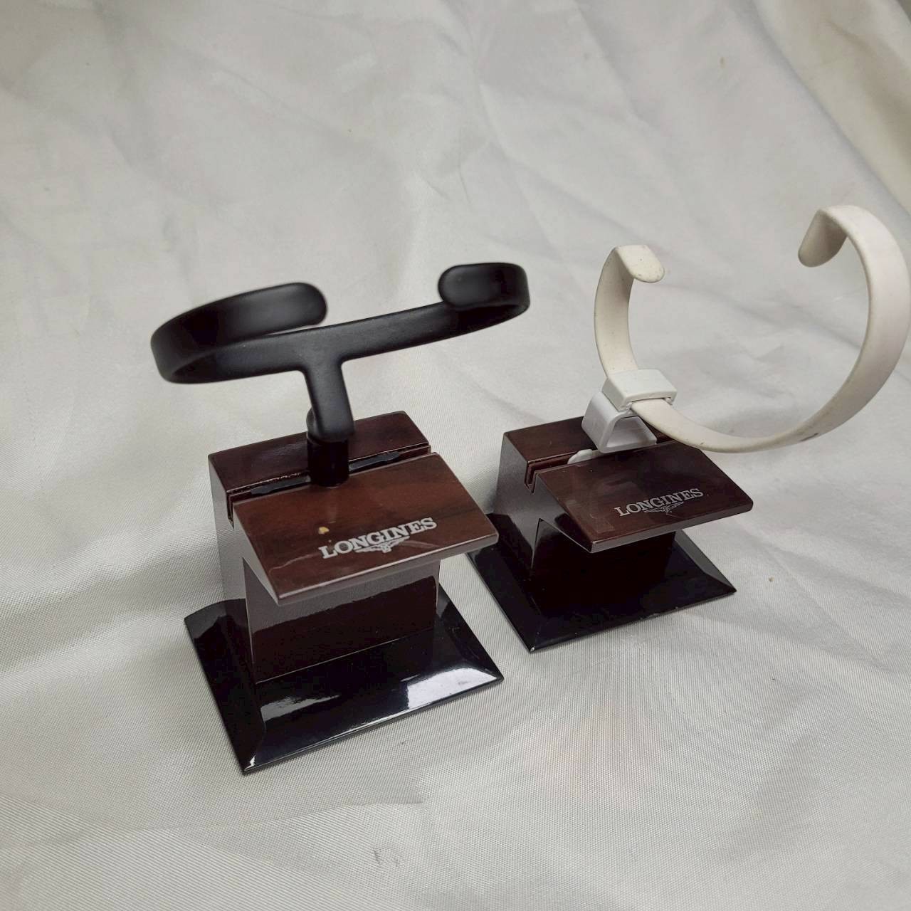 2x Official LONGINES Watch Dealer Watch Display Stand Holder Tray 2 Slots